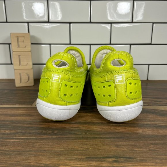 Fila Womens Skele-Toes TriFit Lime Green Running Water Shoes 5PK14005-301 Size 6 - Picture 4 of 8